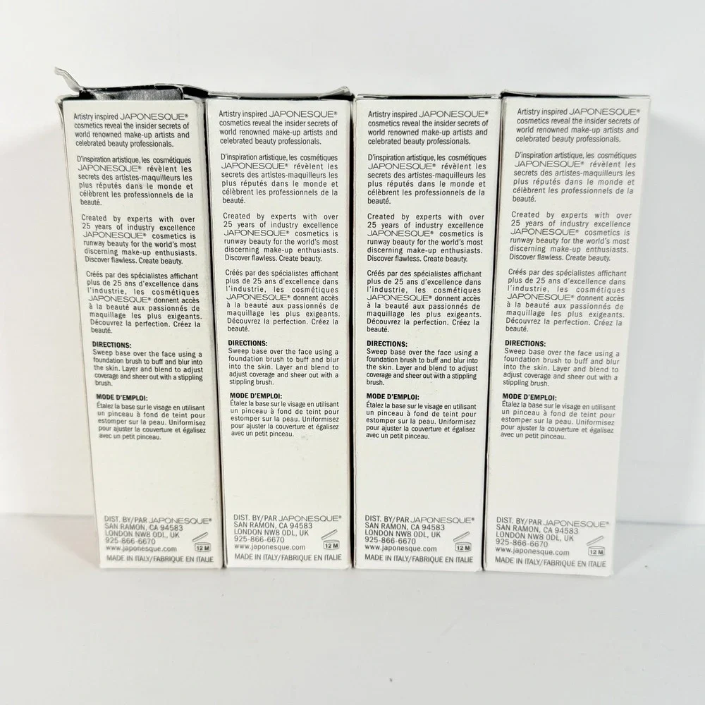 Japonesque four bottles